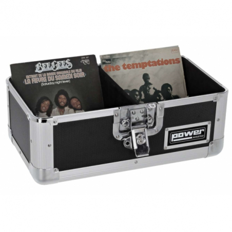Sacs et flight cases pour disques vinyles - Power Acoustics - Flight cases - FL RCASE 45-120BL