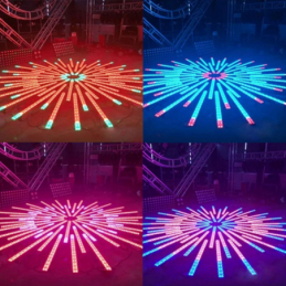 	Barres led RGB - Power Lighting - BARRE LED 14x3W CRYSTAL