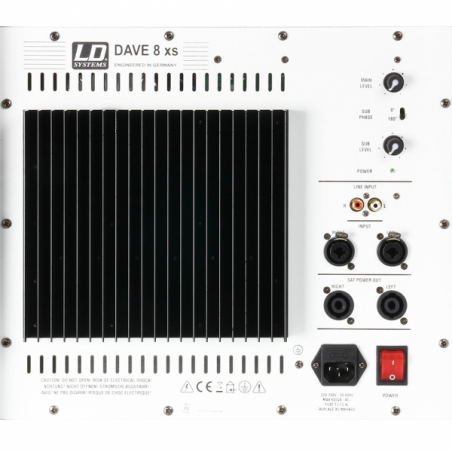 Systèmes amplifiés - LD Systems - DAVE 8 XS W