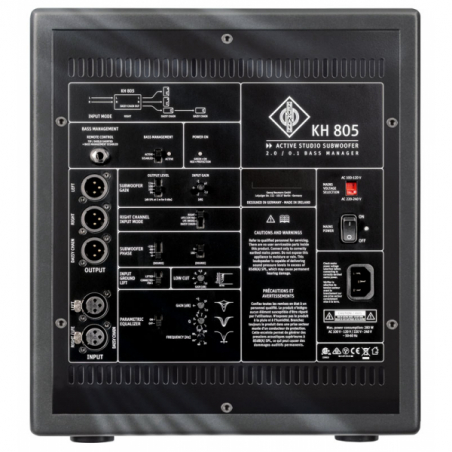 Caissons de basse monitoring - Neumann - KH805 AG