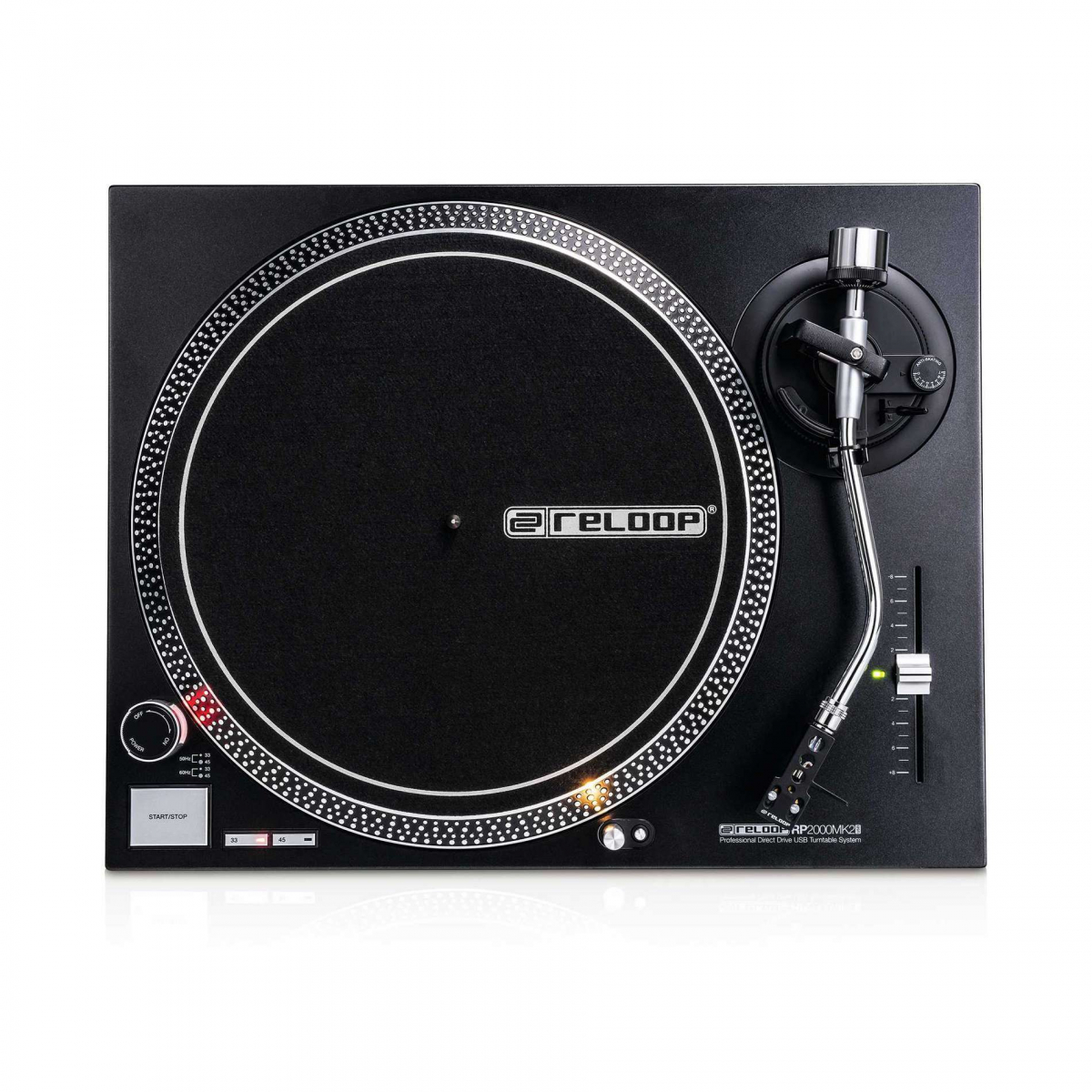 Platines vinyles DJ entrainement direct - Reloop - RP 2000 USB MK2