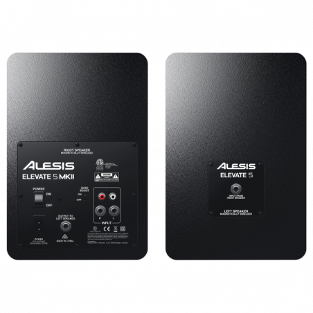 Enceintes monitoring de studio - Alesis - ELEVATE 5 MK2 (la paire)