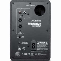 	Enceintes monitoring de studio - Alesis - M1 ACTIVE 330 USB (la paire)