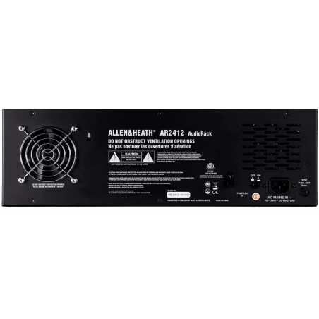 Tables de mixage numériques - Allen & Heath - AR 2412