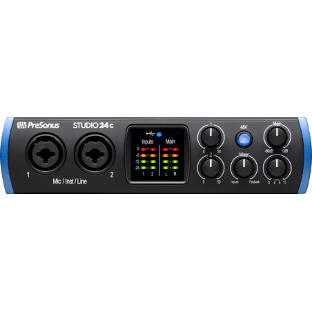 Cartes son - Presonus - STUDIO 24C