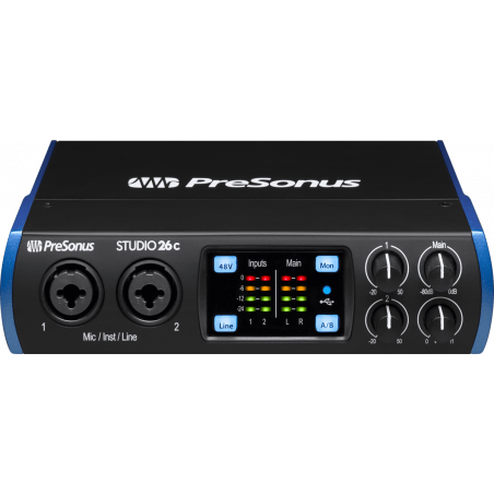 Cartes son - Presonus - STUDIO 26C