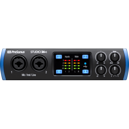 Cartes son - Presonus - STUDIO 26C