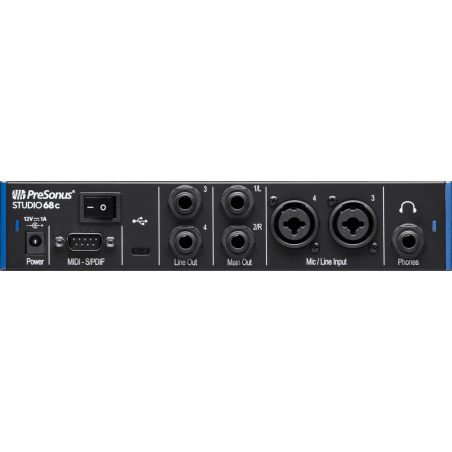 Cartes son - Presonus - STUDIO 68C