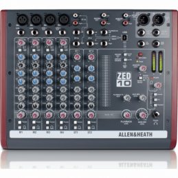 	Consoles analogiques - Allen & Heath - ZED-10