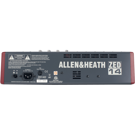 Consoles analogiques - Allen & Heath - ZED-14