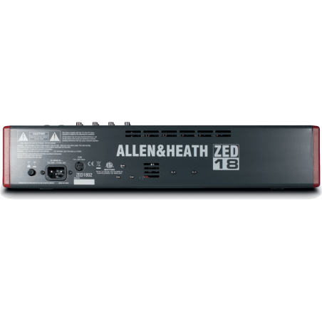 Consoles analogiques - Allen & Heath - ZED-18