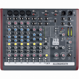 	Consoles analogiques - Allen & Heath - ZED-10FX