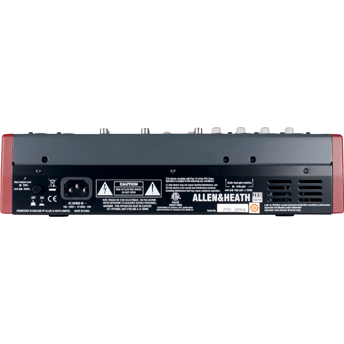 Allen & Heath ZED-10FX - Consoles analogiques - Energyson