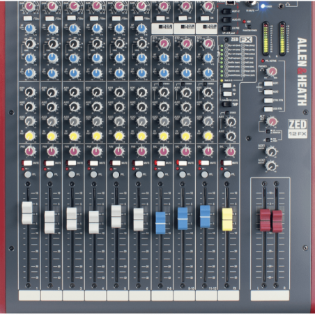 Consoles analogiques - Allen & Heath - ZED-12FX