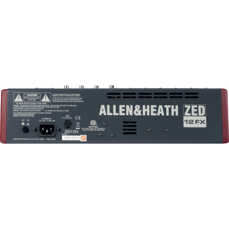 Consoles analogiques - Allen & Heath - ZED-12FX