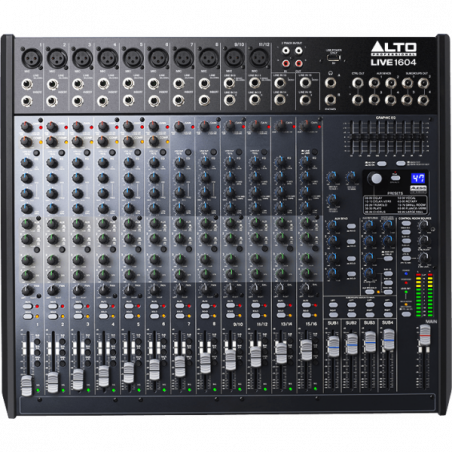 Consoles analogiques - Alto - LIVE1604