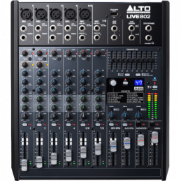 	Consoles analogiques - Alto Professionnal - LIVE802