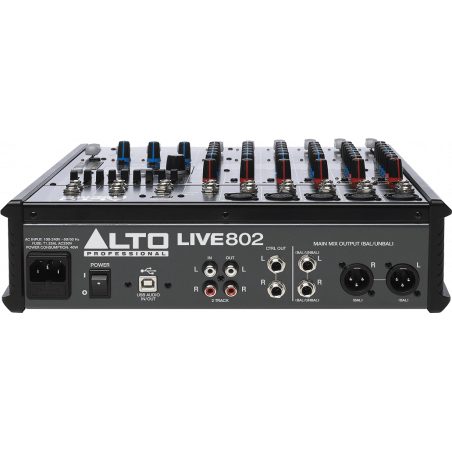 Consoles analogiques - Alto - LIVE802