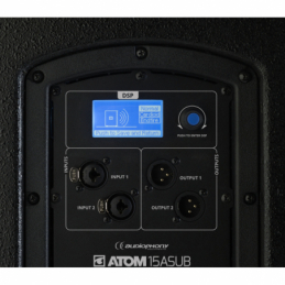 	Caissons de basse actifs - Audiophony - ATOM 15A SUB