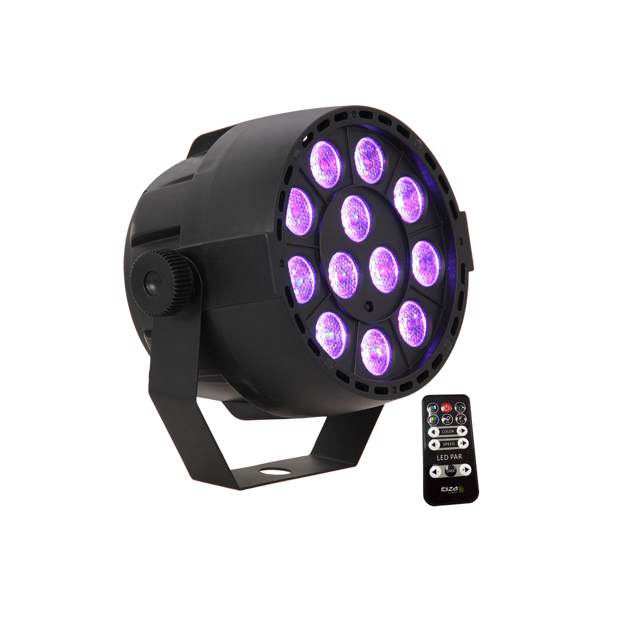 Projecteurs PAR LED - Ibiza Light - PAR-MINI-RGB3