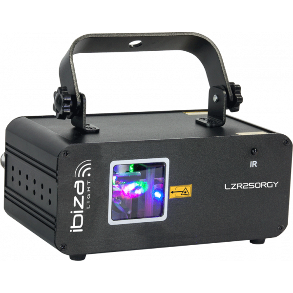 Lasers multicolore - Ibiza Light - LZR250RGY