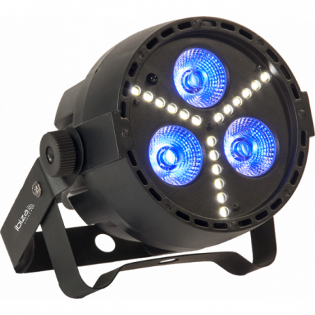 Projecteurs PAR LED - Ibiza Light - PAR-MINI-STR