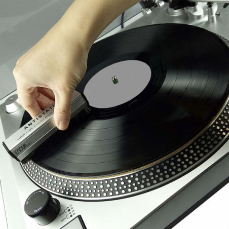 Accessoires platines vinyles DJ - Enova Hifi - BROSSE ANTISTATIQUE VINYLE...