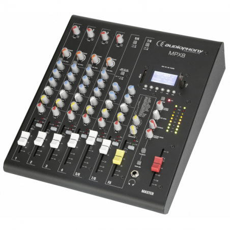 Consoles analogiques - Audiophony - MPX8 Audiophony