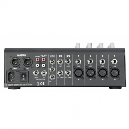 Consoles analogiques - Audiophony - MPX8 Audiophony