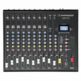 	Consoles analogiques - Audiophony - MPX12