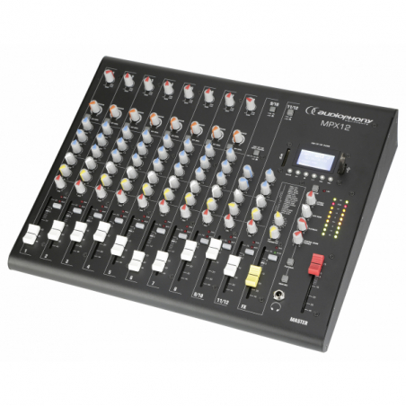 Consoles analogiques - Audiophony - MPX12