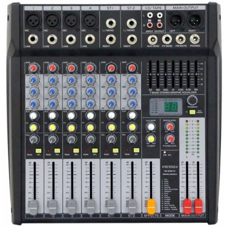 Consoles analogiques - Definitive Audio - DA MX8 FX