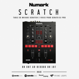 	Tables de mixage DJ - Numark - SCRATCH