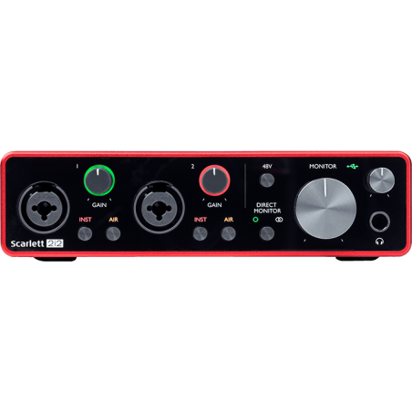 Cartes son - Focusrite - SCARLETT 2i2 3RD