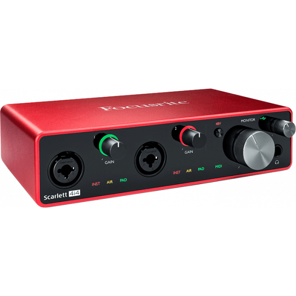 Cartes son - Focusrite - SCARLETT 4I4 3RD