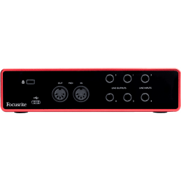 	Cartes son - Focusrite - SCARLETT 4I4 3RD