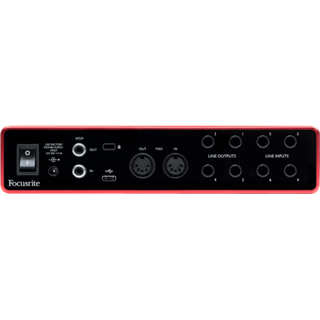 Cartes son - Focusrite - SCARLETT 8I6 3RD