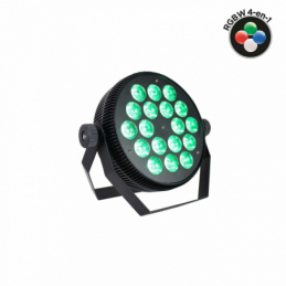 	Projecteurs PAR LED - Power Lighting - PAR SLIM 18x10W QUAD