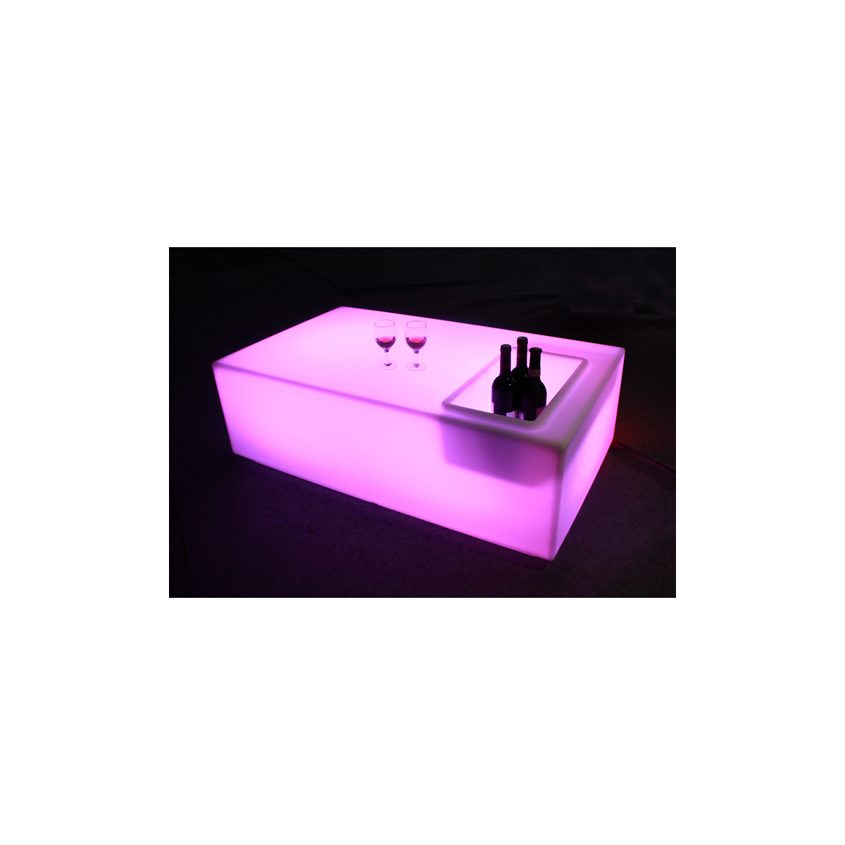 Mobilier lumineux - AFX Light - LED-SQUARETABLE