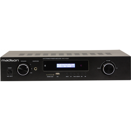 Amplis stéréo hifi - Madison - MAD1400BT-BK