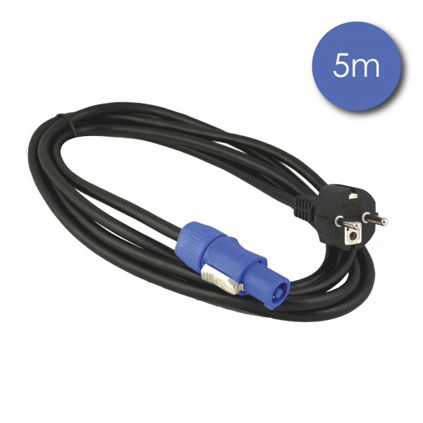 Câbles alimentation powercon - Power Acoustics - Accessoires - CAB 2207 (5m) Câbles alimentation powercon - Power Acoustics - Accessoires - CAB 2207 (5m)