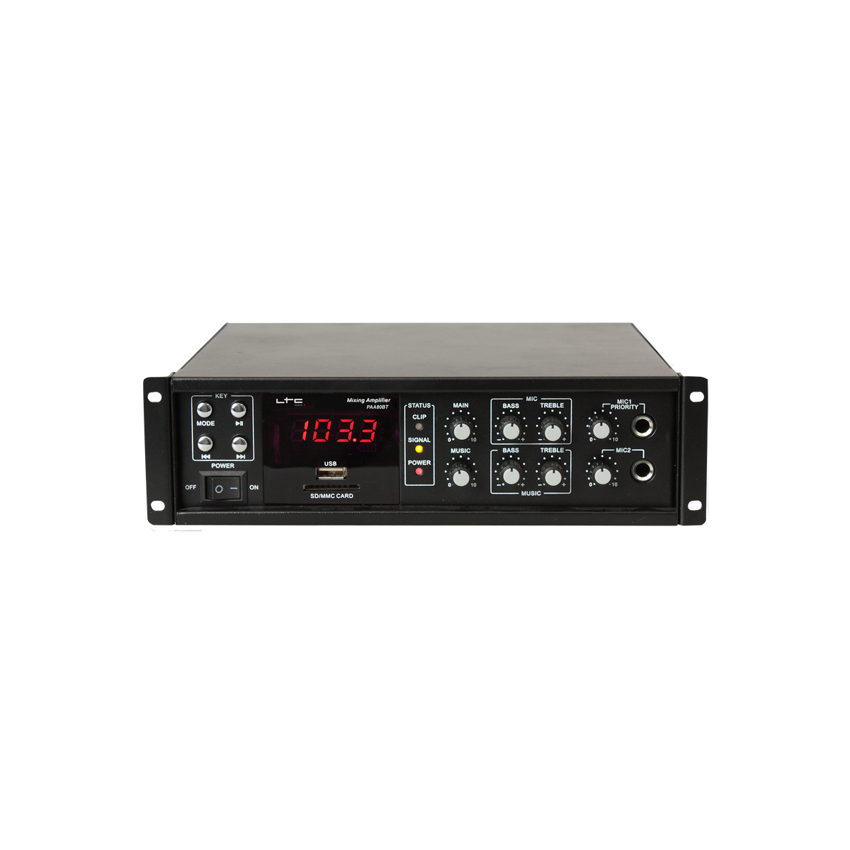 Ampli multicanaux et ligne 100V - LTC - PAA80BT