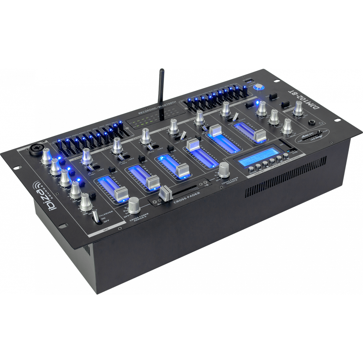 Tables de mixage rackables - Ibiza Sound - DJM102-BT