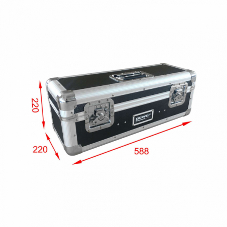Sacs et flight cases pour disques vinyles - Power Acoustics - Flight cases - FL RCASE 45-180BL