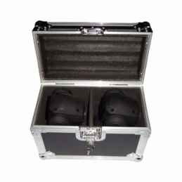 	Flight cases éclairage - Power Acoustics - Flight cases - FC MINI LYRE TWIN BS