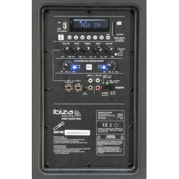 	Sonos portables sur batteries - Ibiza Sound - PORT12UHF-MKII-TWS