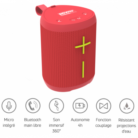 Enceintes Bluetooth Portables - Power Acoustics - Sonorisation - GETONE 20