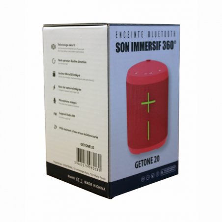 Enceintes Bluetooth Portables - Power Acoustics - Sonorisation - GETONE 20