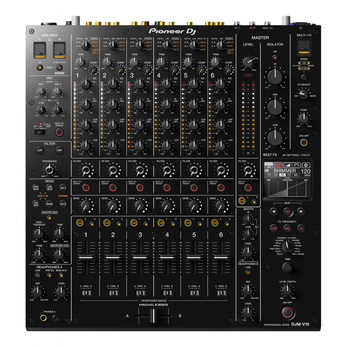 Tables de mixage DJ - Pioneer DJ AlphaTheta - DJM-V10