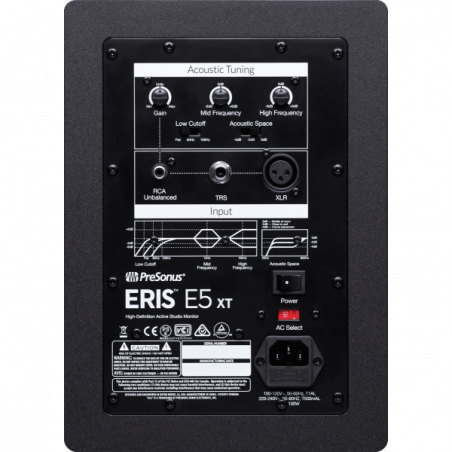 Enceintes monitoring de studio - Presonus - ERIS E5 XT